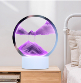 ARENARTE™ RELOJ DE ARENA 3D CON LUZ