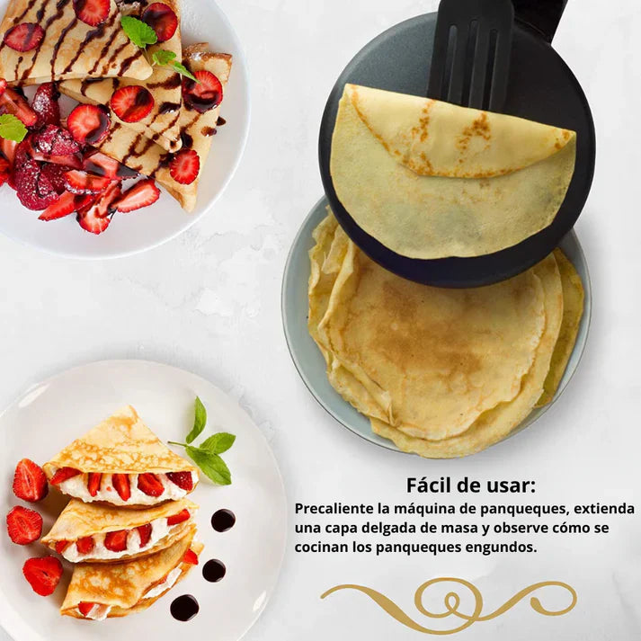 PANCAKE PRO™ MAQUINA PANQUEQUERA ELÉCTRICA