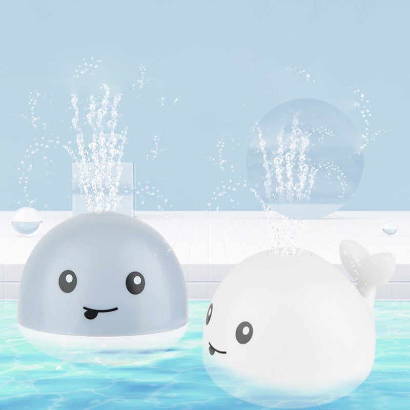 SPLASHY WHALE™ JUGUETE DE BAÑO DE BALLENA