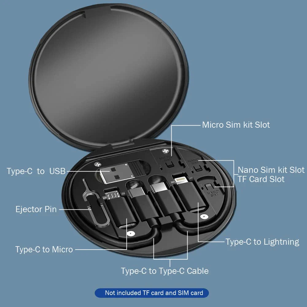 ESTUCHE MULTICABLE 7 EN 1 - All Connect™