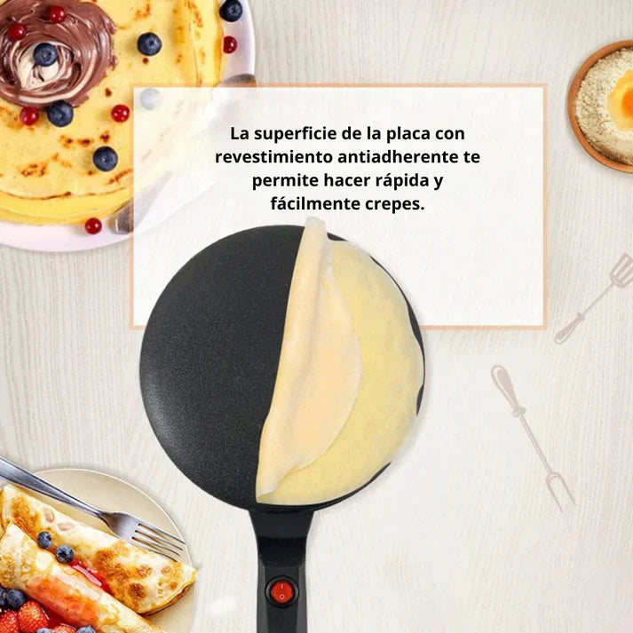 PANCAKE PRO™ MAQUINA PANQUEQUERA ELÉCTRICA
